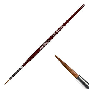 The Army Painter Miniature Brush - Wooden Miniature Paint Brush with Toray Synthetic Hair - Model Paint Brush for Basecoating Miniatures - Miniature Painting Brush from The Hobby Brush Series