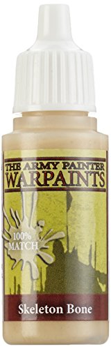 The Army Painter Warpaint, Skeleton Bone - Acrylic Paint for Miniatures in 18 ml Dropper Bottle