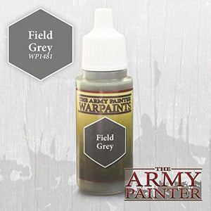 The Army Painter Warpaint, Field Grey - Acrylic Paint for Miniatures, 18ml Dropper Bottle