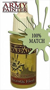 The Army Painter Warpaint, Necrotic Flesh - Acrylic Paint for Miniatures, 18 ml Dropper Bottle