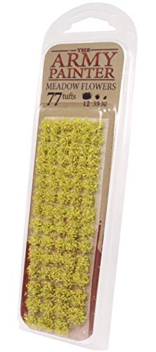 The Army Painter Battlefields, XP - Meadow Flowers Tuft Terrain Model Kit for Miniature Bases and Dioramas - 77 Pcs, 3 Sizes