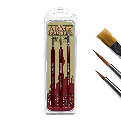 The Army Painter Hobby Starter Brush Set (3)