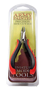 The Army Painter Stainless Steel Hobby Diagonal Cutting Pliers with Safety Grip Handle - Model Sprue Cutter for Metal and Plastic Resin Miniatures - Wargaming Metal Precision Side Cutter