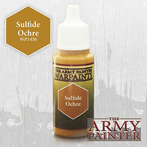 The Army Painter Warpaint, Sulfide Ochre - Acrylic Paint for Miniatures in 18 ml Dropper Bottle