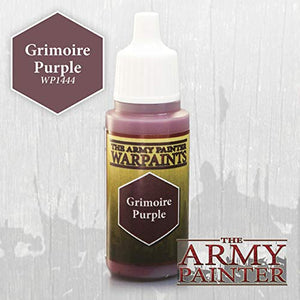 The Army Painter Warpaint, Grimoire Purple - Acrylic Paint for Miniatures,18 ml Dropper Bottle