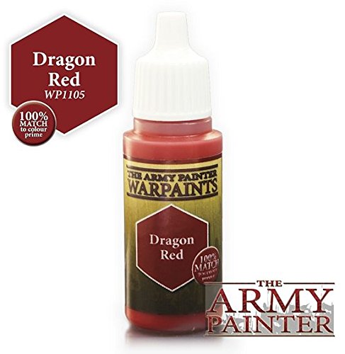 Army Painter WP1105 Warpaints - Dragon Red, 18 ml