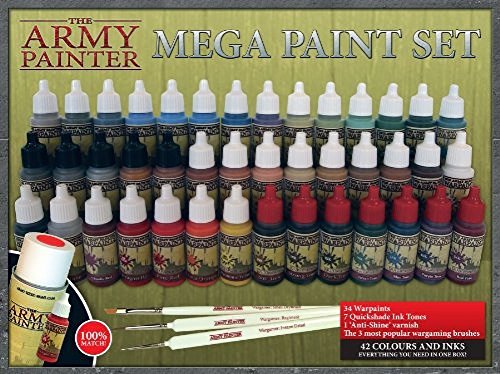 The Army Painter: Miniature Painting Kit, Mega Paint Set II