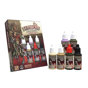 The Army Painter | Zombicide: Green Horde Painting Set | 6 Acrylic Paints | for Cool Mini or Not Zombicide: Black Plague and Green Horde Board Game | Wargames Miniature Model Painting