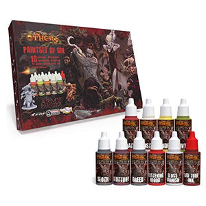 The Others Paint Set of Sin Miniature Painting Kit by The Army Painter