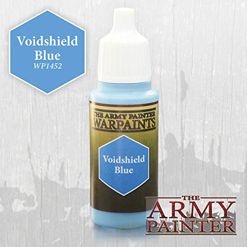 The Army Painter Warpaint, Voidshield Blue - Acrylic Paint for Miniatures in 18 ml Dropper Bottle